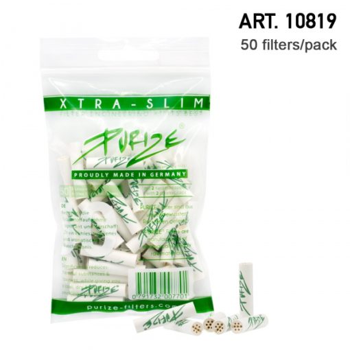 Filtros Xtra Slim 50 Branco (Purize)