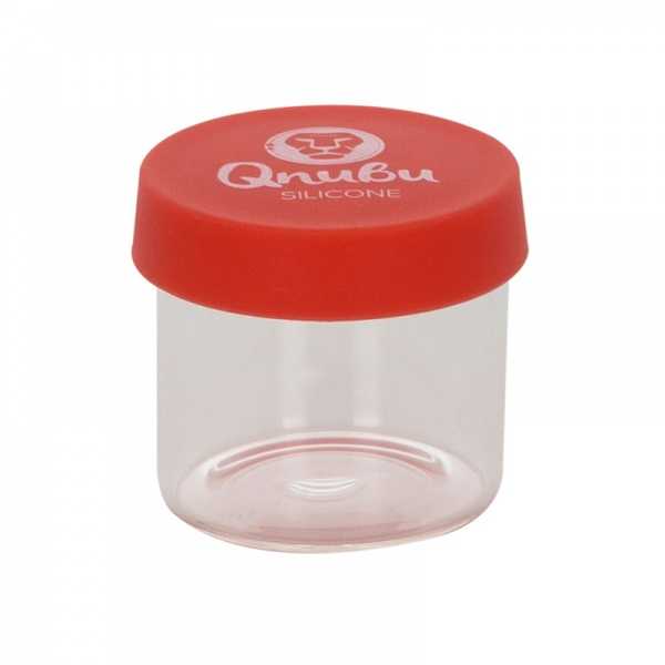 Frasco de Vidro com Tampa de Silicone BHO Qnubu 6ml