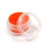 Frasco de Plástico c/ Interior de Silicone laranja 10ml