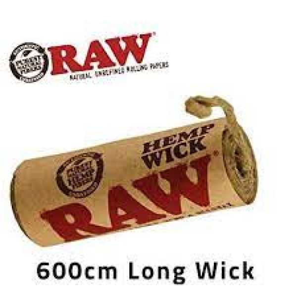 RAW Hemp Wick 600cm