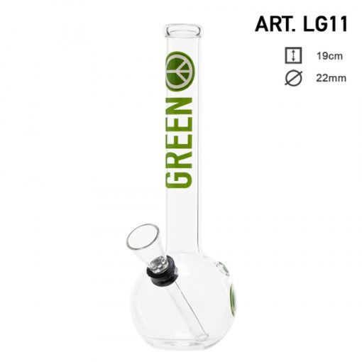Bong de Vidro Greenline 19cm Ø22mm LG11