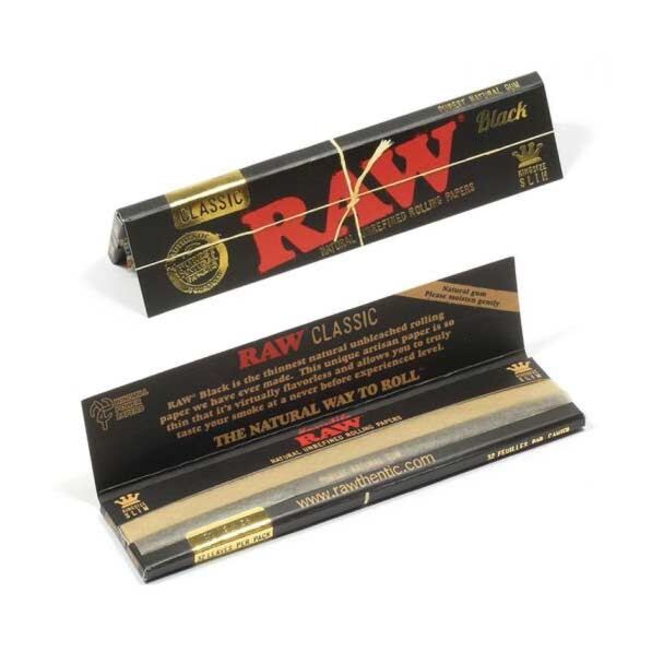 Mortalhas Black King Size (RAW)