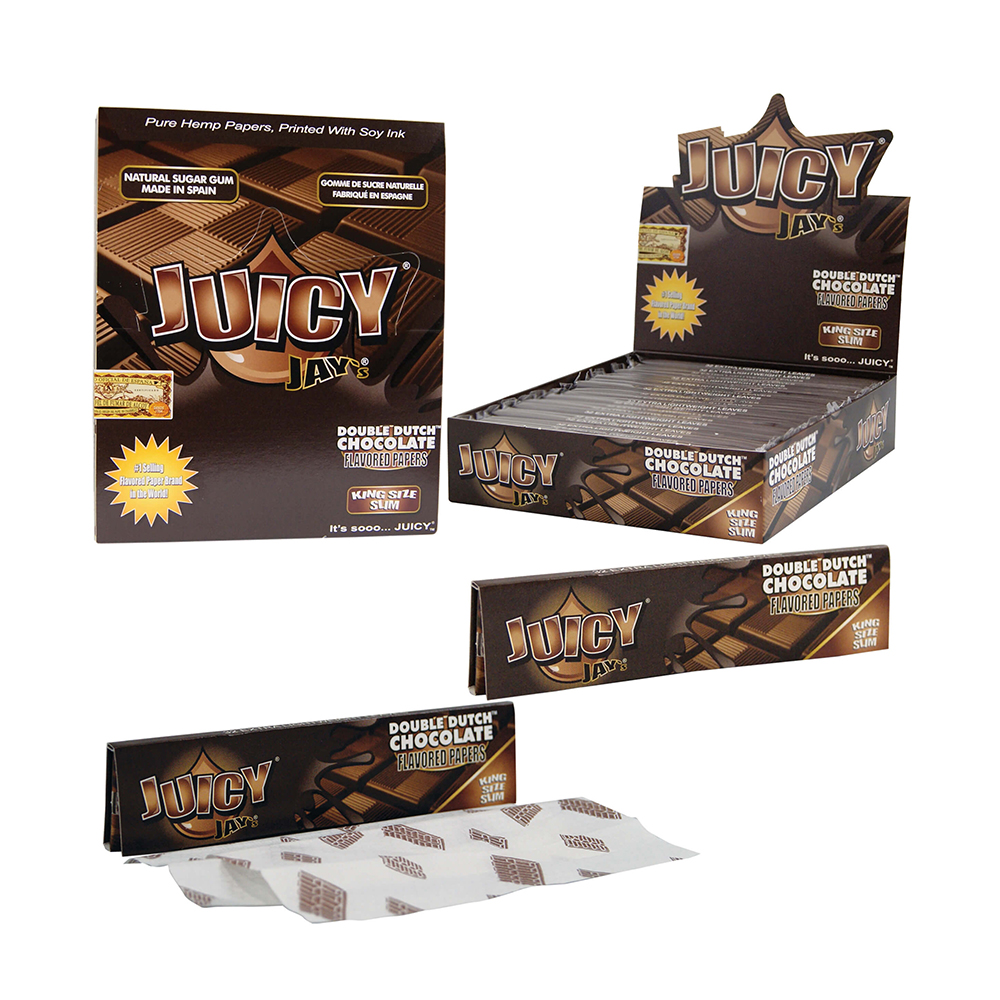 Mortalhas Juicy Jays KS Slim Double Dutch Chocolate