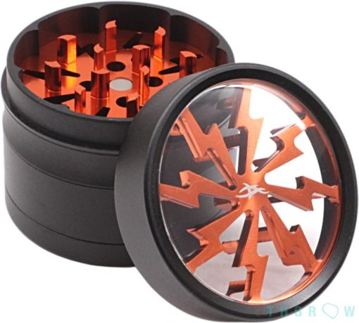 Grinder Thorinder Mini Laranja 4 partes 50 mm - Image 3