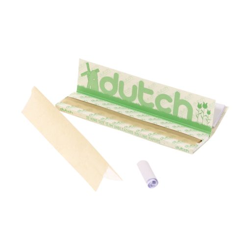 Mortalhas Dutch 1 ¼ Unbleached + Filtros
