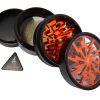 Grinder Thorinder Laranja 4 partes 62 mm 2