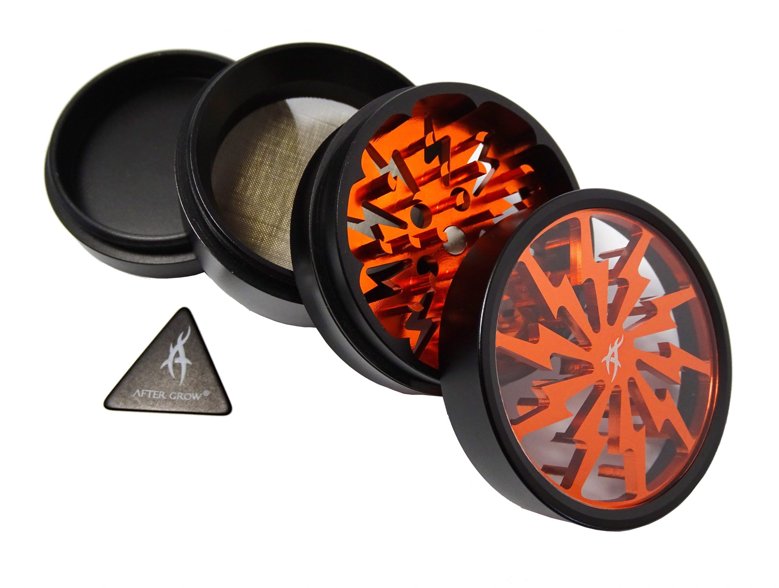 Grinder Thorinder Laranja 4 partes 62 mm