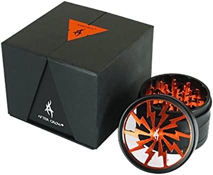 Alternative view of Grinder Thorinder Laranja 4 partes 62 mm