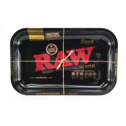 Bandeja de Metal Preta Pequena (Raw)