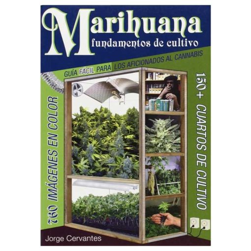 Livro Marijuana Cultivo Básico (Jorge Cervantes) Espanhol