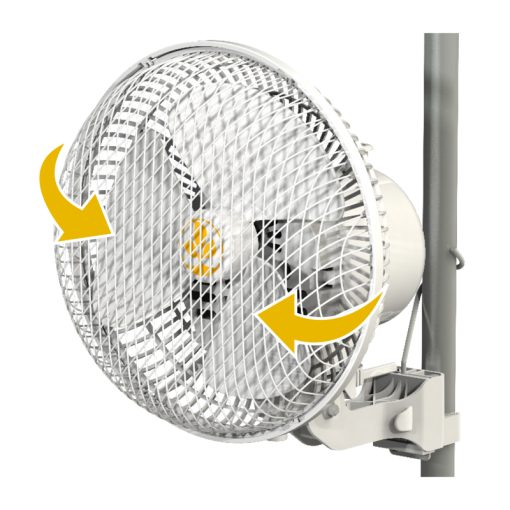 Ventoinha Monkey Fan 21cm 20w Oscilante Ball Bearing