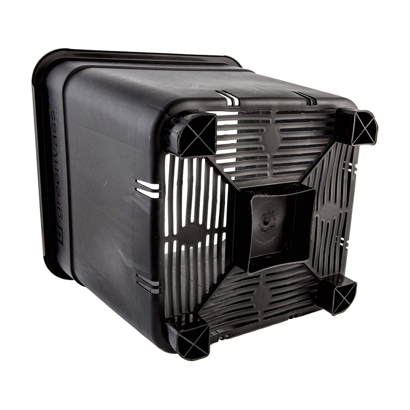 Vaso Quadrado Preto Elevado 25L Eco - Image 3