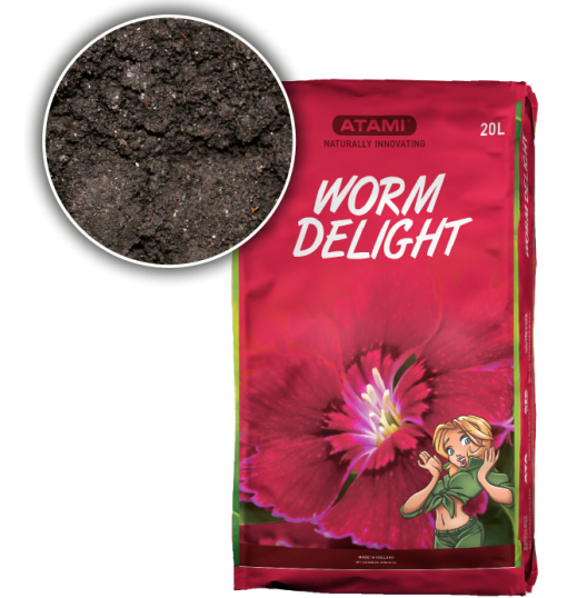 Humus de Minhoca - Worm Delight 20L (Atami)