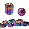 Grinder Metal Curvado Rainbow 4P 40mm (Grace Glass) 2