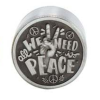 Grinder Metal 4P 50mm Peace Prateado DG524-1 1