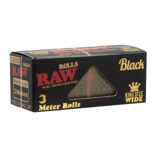 Raw Black Rolls 3m