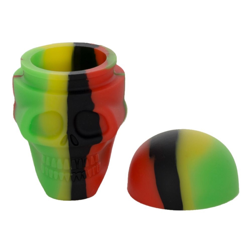 Caixa de Silicone BHO Qnubu Caveira 15ml - Image 2