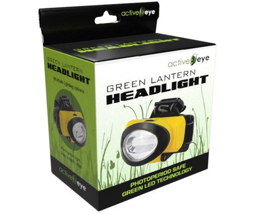 Lanterna Frontal LED Verde (Active Eye)