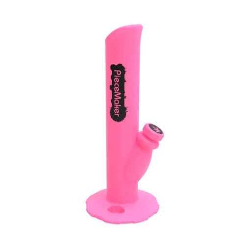 Bong de Silicone Kermit Rosa (PieceMaker)