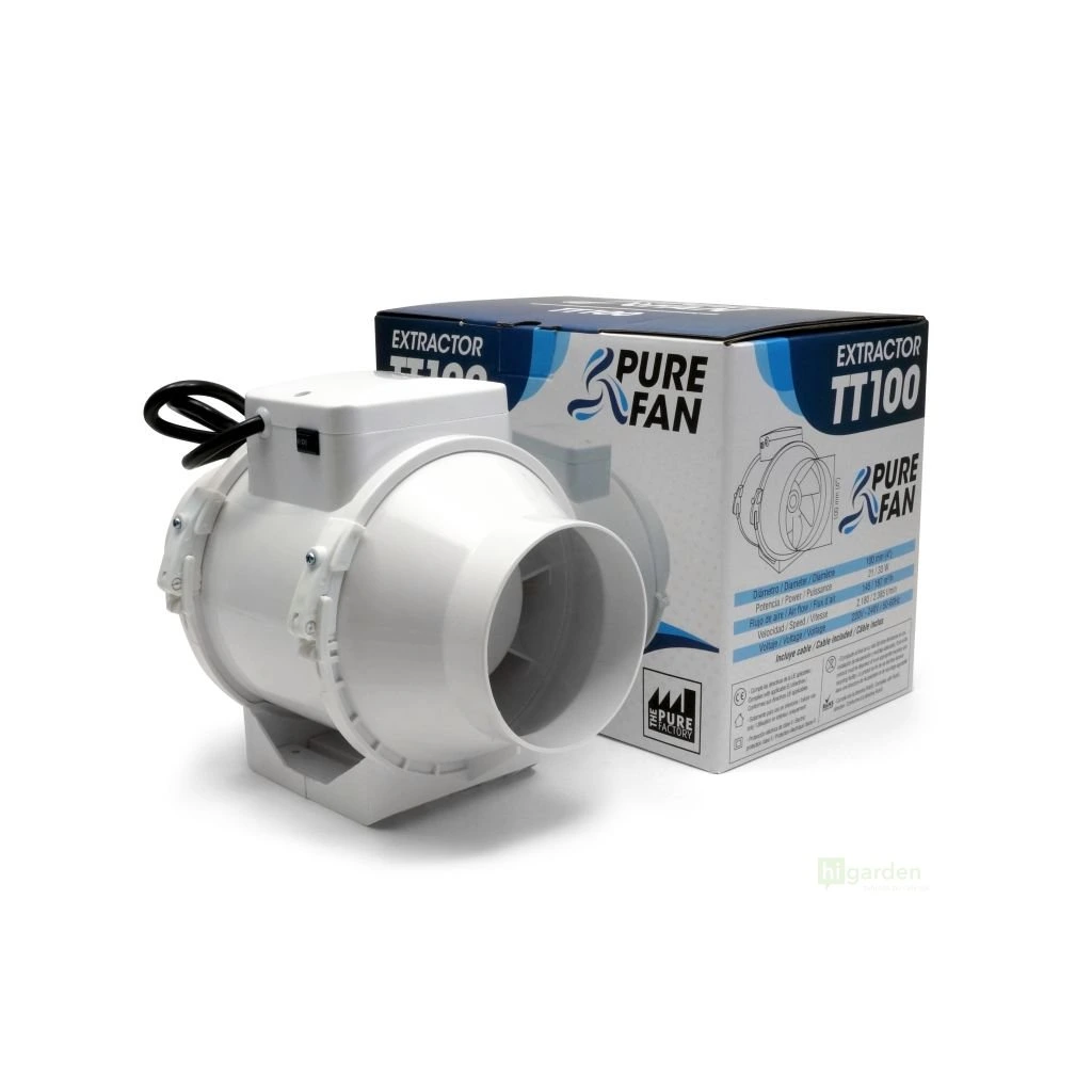 Extractor TT100 145/187 m3/h (PureFactory)