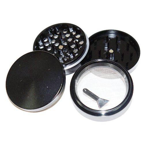 Grinder Alumínio CNC 4P 62mm (Preto)
