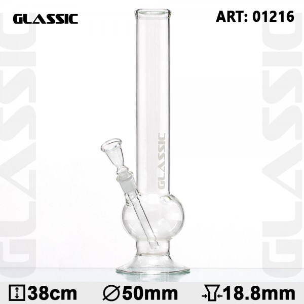 Bong de Vidro Glassic Bouncer - 38cm Ø50 18.8cm 01216