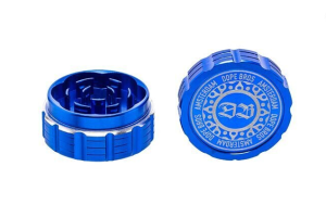 Grinder de Metal 2 partes 40mm Azul (Dope Bros)
