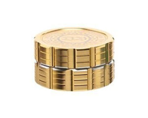 Grinder de Metal 2 partes 40mm Dourado (Dope Bros)