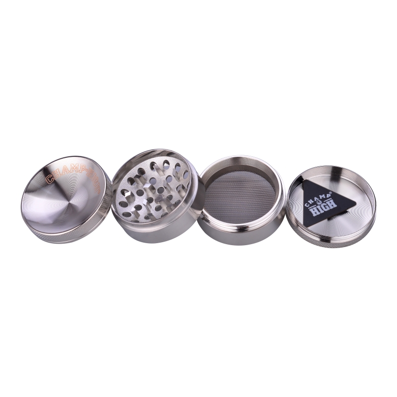 Alternative view of Grinder Aluminio Curvado Bronze, 4 Partes, 50mm (ChampHigh)