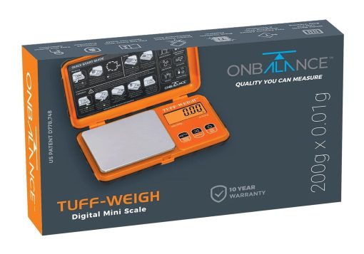 Balança Tuff Weigh Laranja 200g/0.01 (On Balance) - Image 4