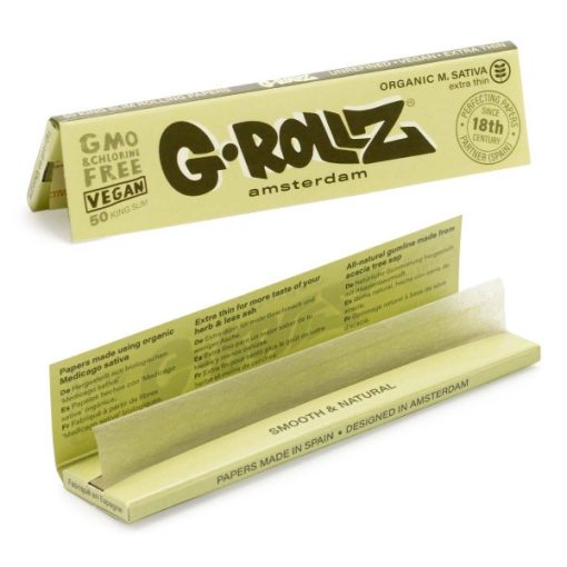 Mortalhas King Size Medicago Sativa Extra Thin (G-ROLLZ)