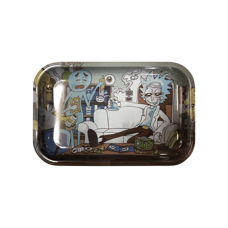 Bandeja de Metal Rick & Morty Homer 27,5x17,5x2,3cm