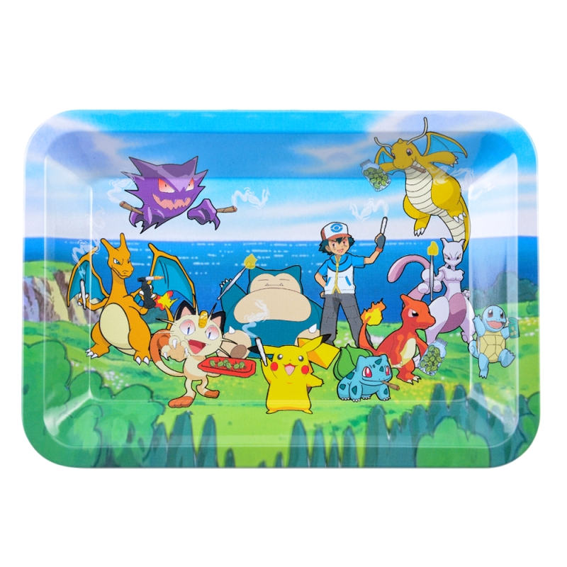 Bandeja de Metal Pikachu Friends 18x12,5x1,3Cm