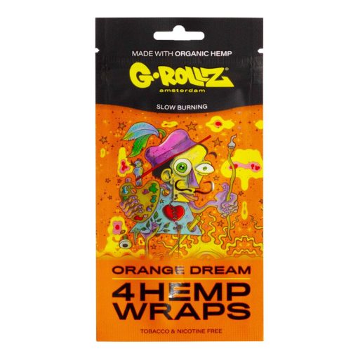 Blunt Orange Flavored Hemp "Orange Dream" 4 Un (G-ROLLZ) - Image 3