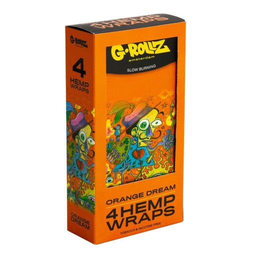Blunt Orange Flavored Hemp "Orange Dream" 4 Un (G-ROLLZ) - Image 4