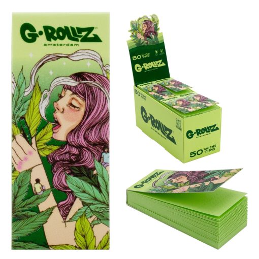 Filtros Wide Collector "Mushroom Lady" Green (G-ROLLZ) - Image 3