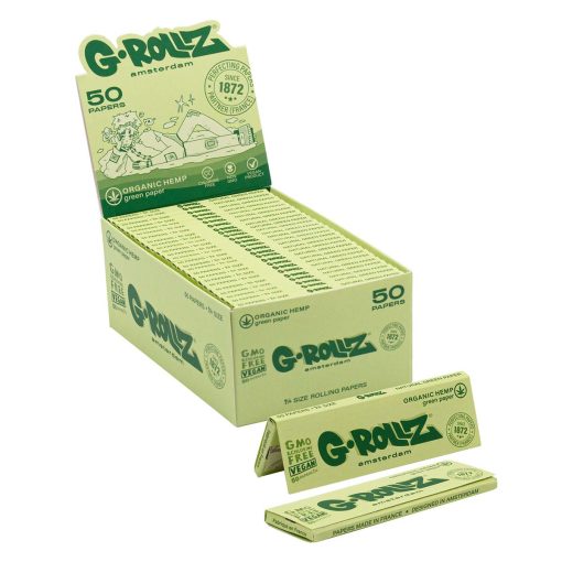 Mortalhas ¼ Organic Green Hemp (G-ROLLZ) - Image 3
