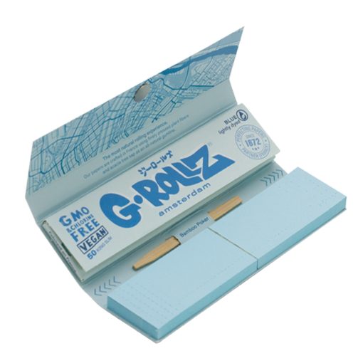 Mortalhas KS Slim Lightly Dyed Blue c/ Filtros (G-ROLLZ)