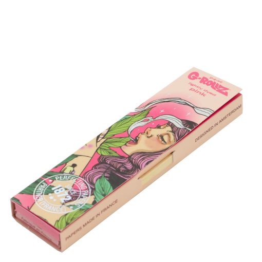 Mortalhas KS Slim Mushroom Lady Pink c/ Filtros (G-ROLLZ)