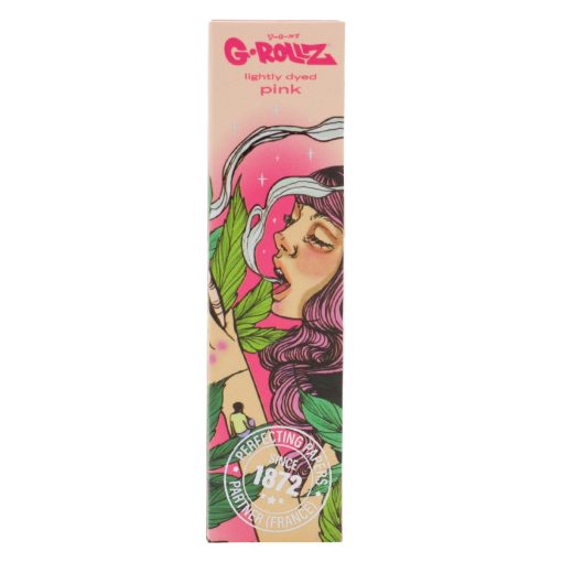 Mortalhas KS Slim Mushroom Lady Pink c/ Filtros (G-ROLLZ) - Image 4