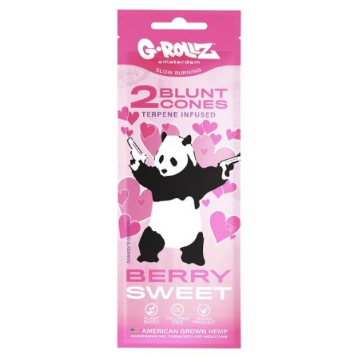Blunt Cones Banksy´s Graffiti "Berry Sweet" Terpene Infused 2 uni (G-ROLLZ) - Image 2