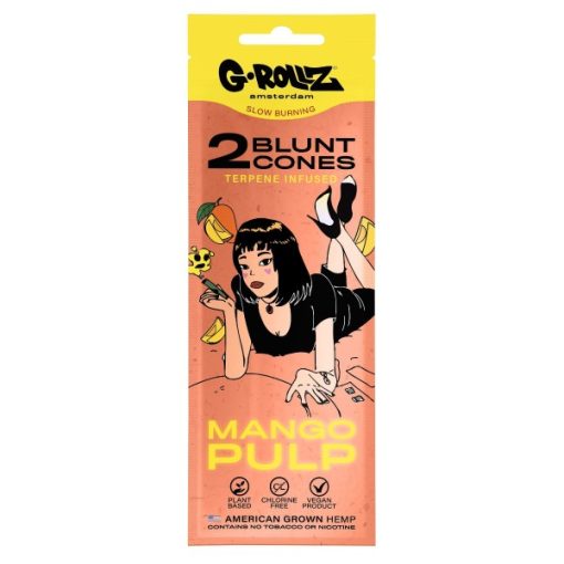 Blunt Cones "Mango Pulp" Terpene Infused 2 uni (G-ROLLZ) - Image 2