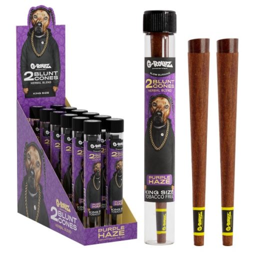 Blunt Cones The Dog “Purple Haze” 2 uni (G-ROLLZ)
