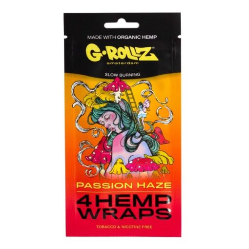 Blunt Flavored Hemp "Passion Haze" 4 Un (G-ROLLZ)