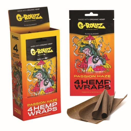 Blunt Flavored Hemp "Passion Haze" 4 Un (G-ROLLZ) - Image 2