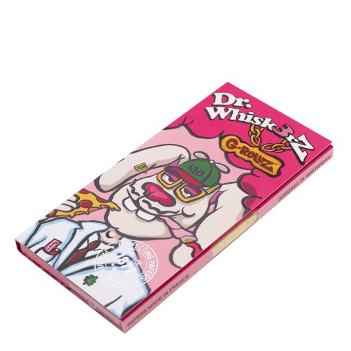Mortalhas KS Slim Dr Whiskerz Lightly Dyed Pink  c/ Filtros e Tray (G-ROLLZ) - Image 3