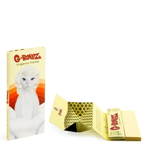 Mortalhas KS Diamond T Organic Hemp Extra Thin + Filtros e Tray (G-ROLLZ) - Image 3