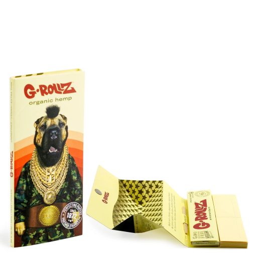Mortalhas KS Diamond T Organic Hemp Extra Thin + Filtros e Tray (G-ROLLZ) - Image 2