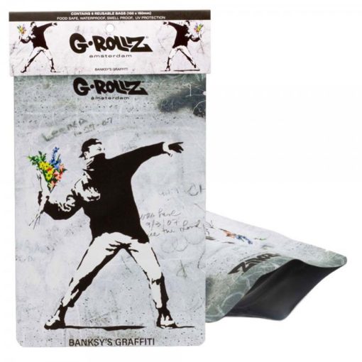 Saco Hermético "Flower Thrower" 100x125mm 8 unidades (G-ROLLZ)