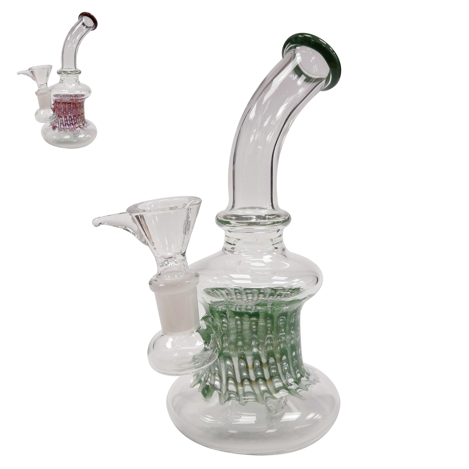 Bong Vidro Thug Life 18 cm